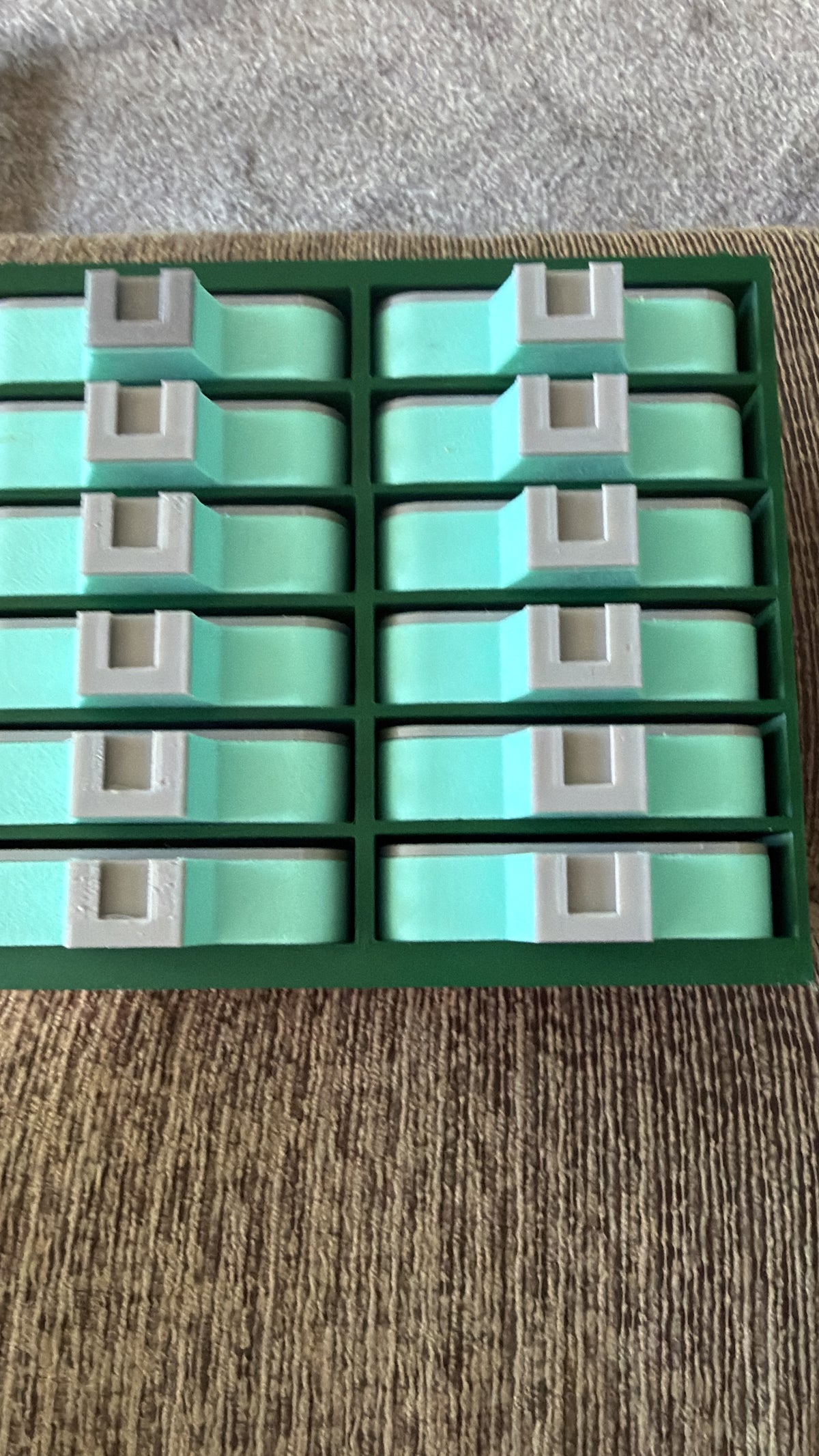 Diamond art tray selection