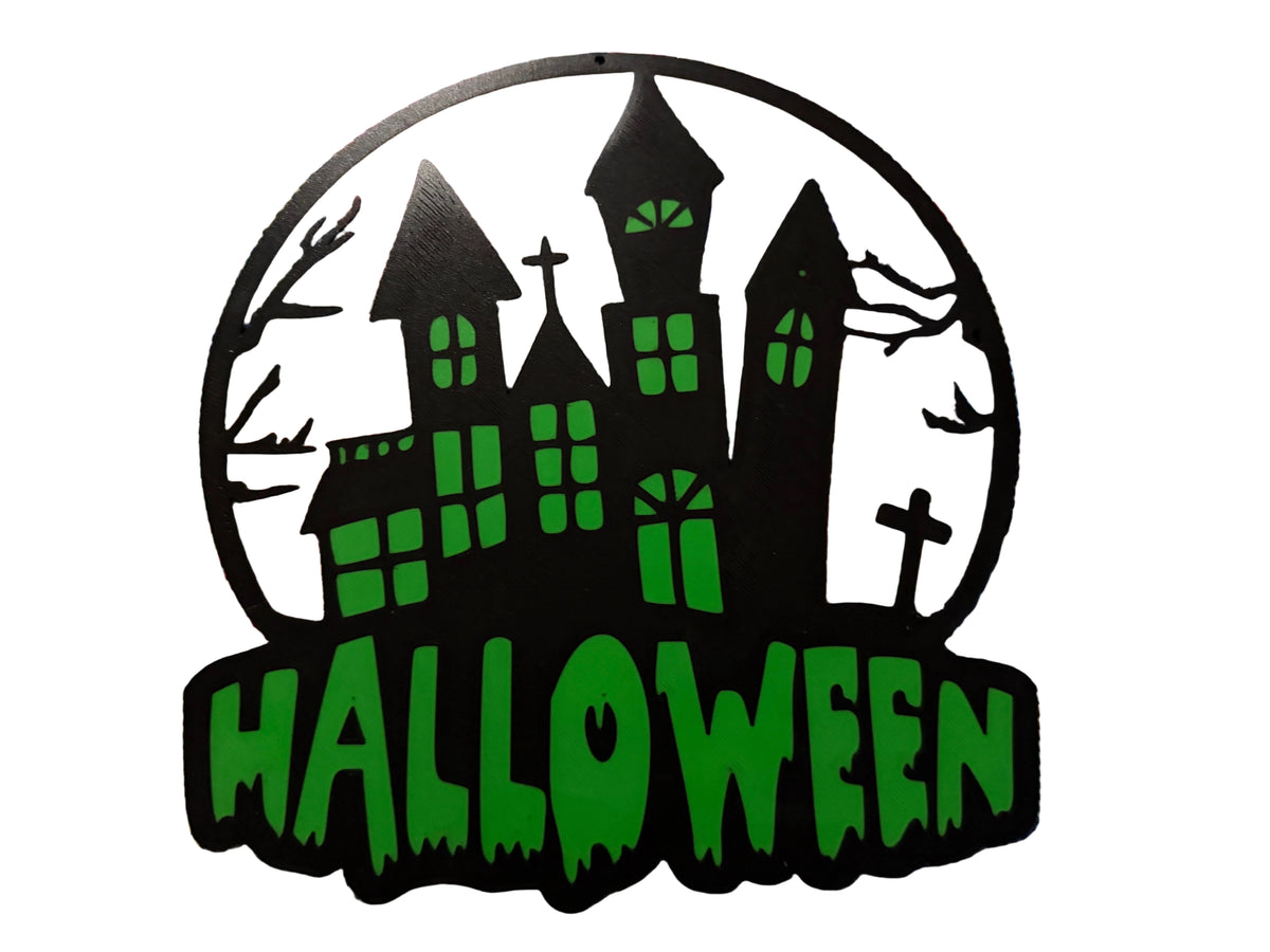 Halloween window hanger
