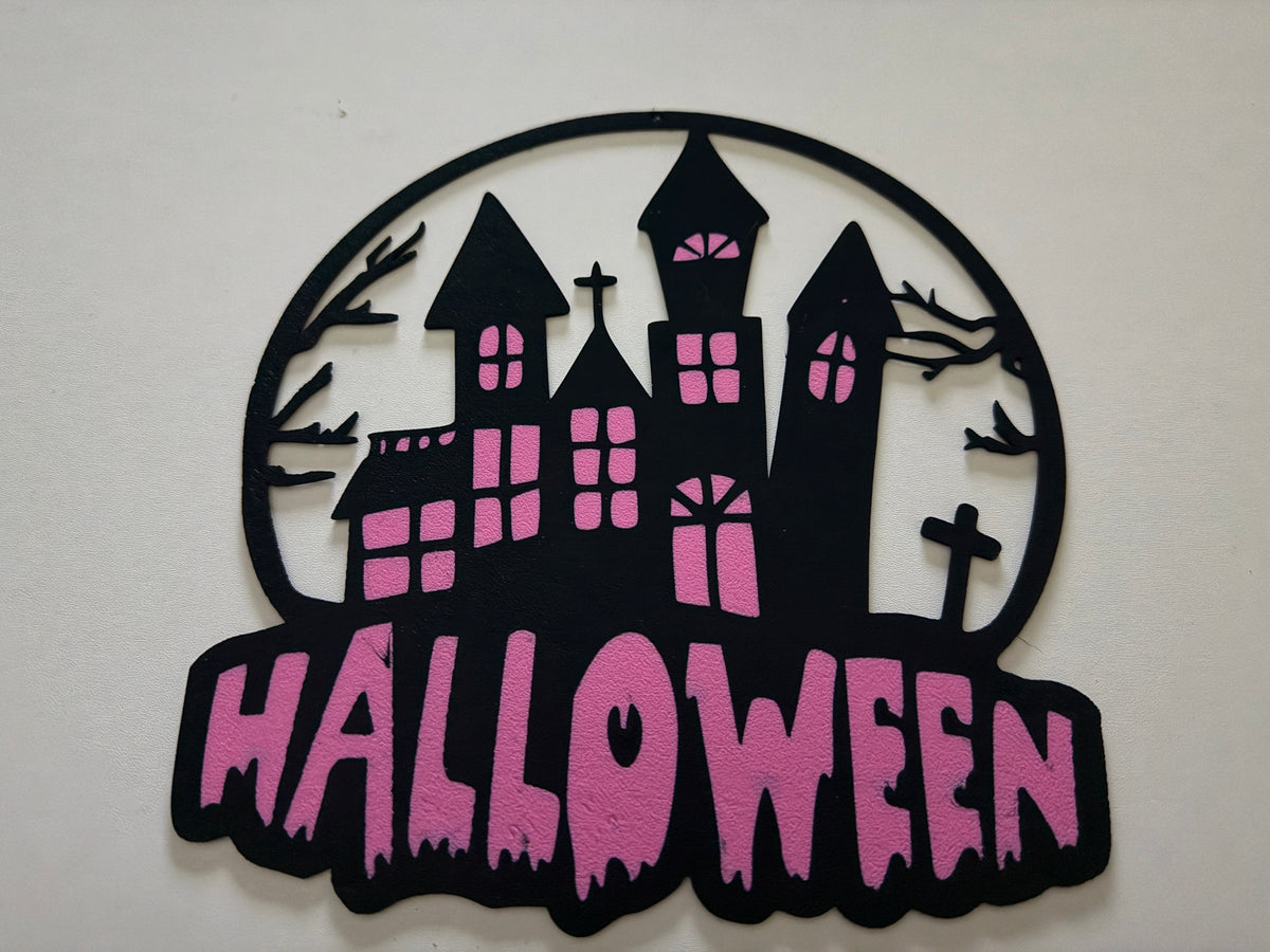 Halloween window hanger