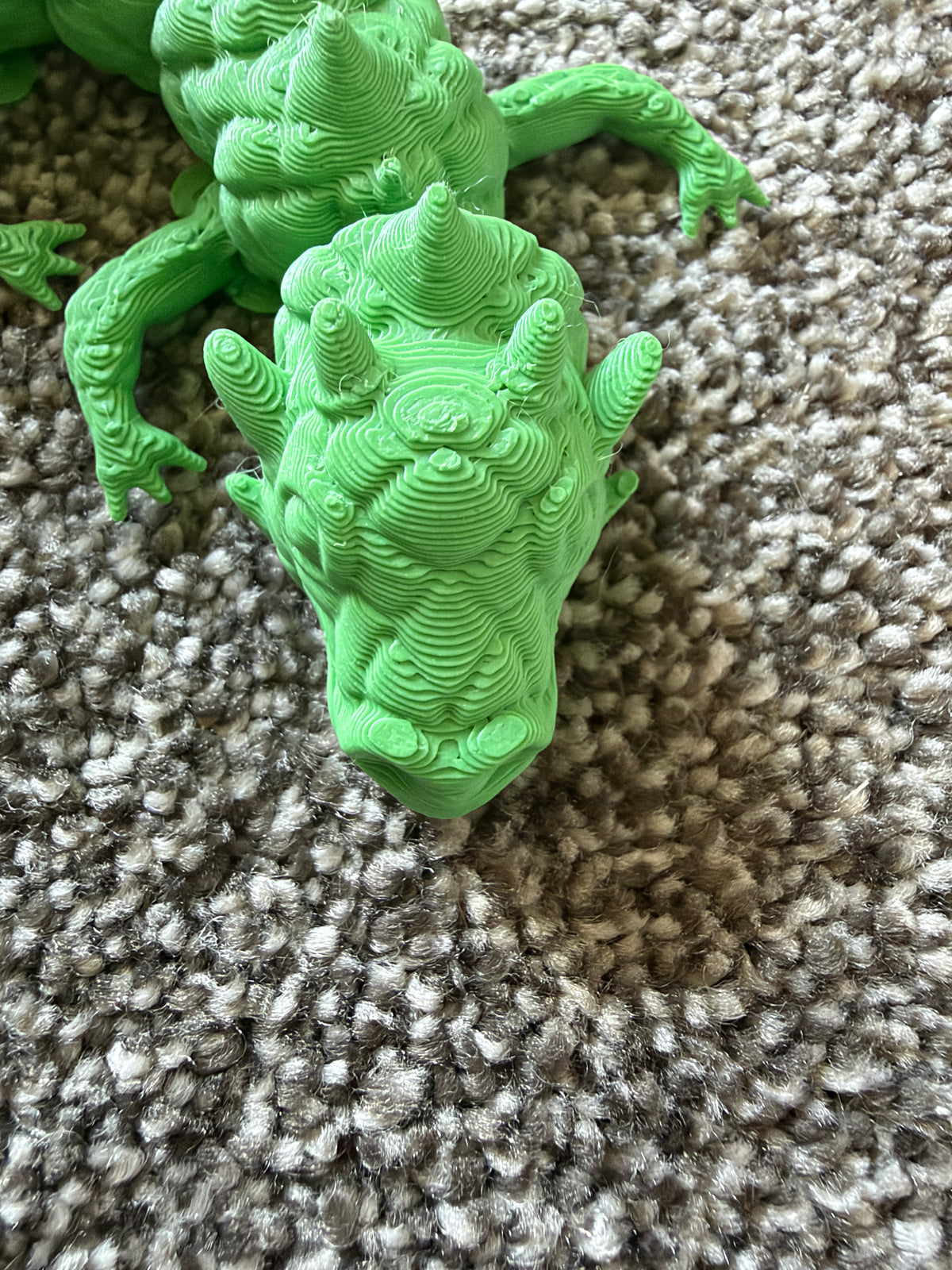 Articulated whistle dragon